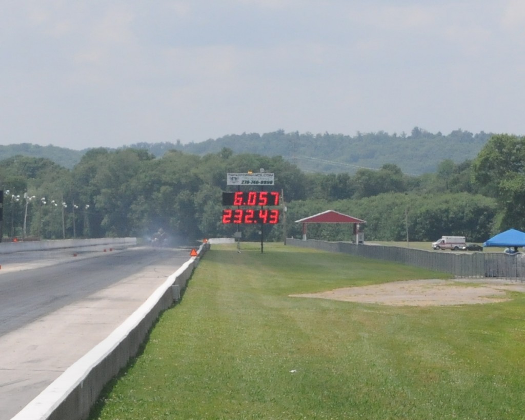 Jeff Kauffman TAD 6057 at 232 mph