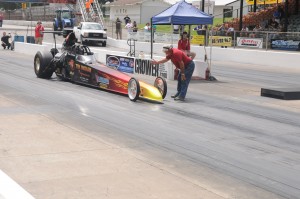 Steve Kauffman lining up TIP Digger 2015 PUSN